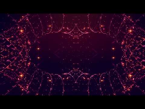 Red Sparkel Particles// Vj & DJ motion Animated video Background Loop