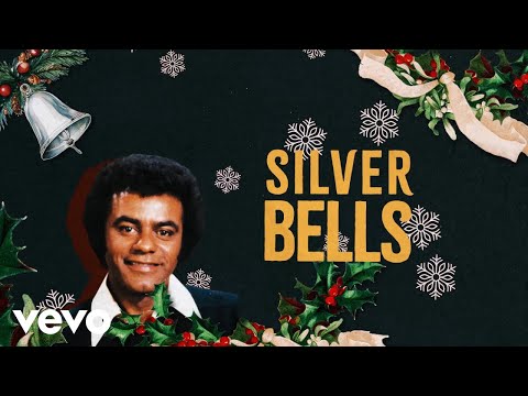 Johnny Mathis - Silver Bells (Official Lyric Video)