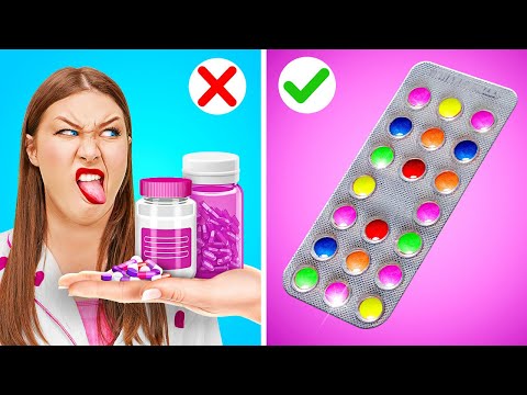 POOR VS RICH VS GIGA RICH || How To Sneak Food In Hospital! By 123GO!FOOD