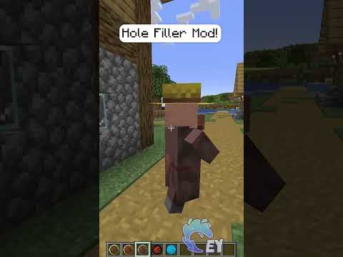 Minecraft: New Hole Filling Mod!