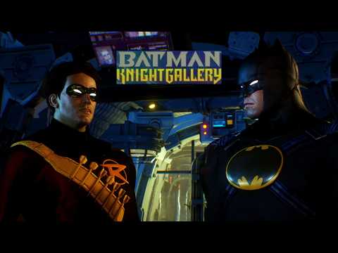 *NEW* Knight Gallery Batman & Robin - Batman: Arkham Knight