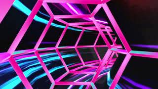 Abstract glowing tunnel background animation loop #backgroundloop #loopingbackground #dj #vjloops