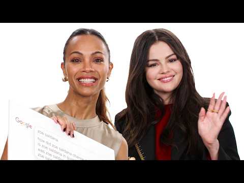 Selena Gomez & Zoe Saldaña Answer The Web's Most Searched Questions | WIRED