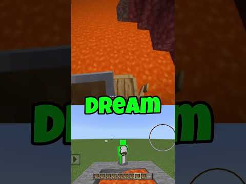 DREAM BEST CLUTCH MANHUNT #minecraft #dream #shorts