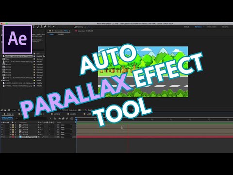 How to create Parallax Effect in After Effects & Canva