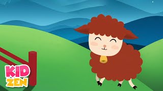 Relaxing Music for Kids: Clouds and Sheep 🐑 12 Hours of Cute Sleeping Video for Babies