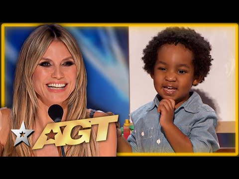 CUTE Kid is a Maths GENIUS on America's Got Talent!