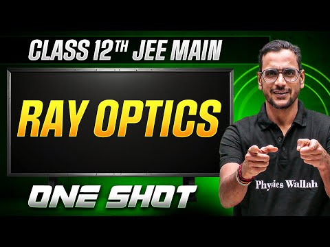 MANZIL Comeback: RAY OPTICS in 1 Shot | All Concepts + PYQs | JEE Main