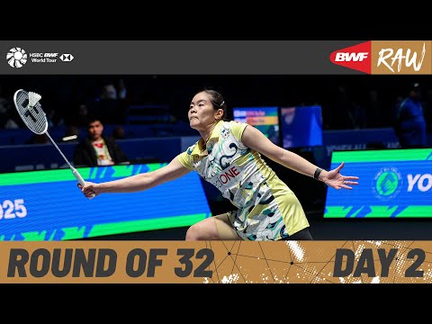 YONEX All England Open Badminton Championships 2025 | Day 2 | Court 2 | Round of 32