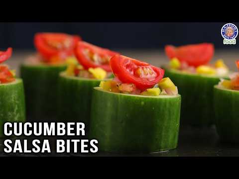 Summer Special: Cucumber Salsa Bites Recipe | How To Make Refreshing Cucumber Cups | Chef Bhumika