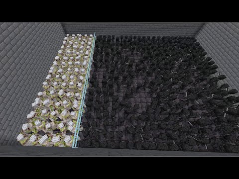 Iron Golem vs Wither Skeleton - Minecraft Mob Battle