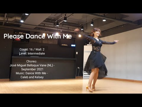 Please Dance With Me Line Dance (Intermediate) José Miguel Belloque Vane