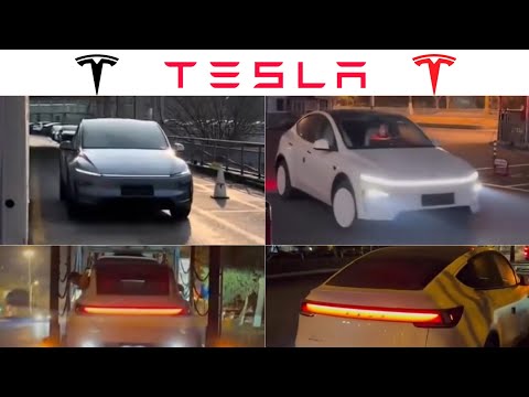 New Tesla Model Y First Test Drive | Night Drive | Exterior Lights | 2025 Juniper Review