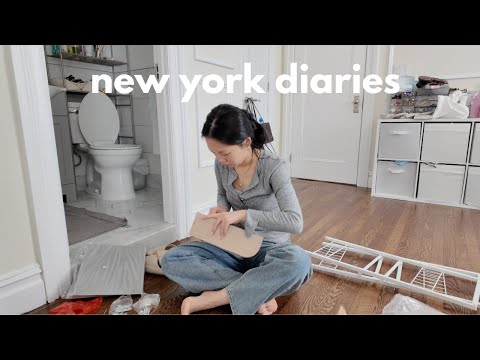 a slow cozy week in nyc🎄what i eat, winter markets, skincare routine, cafe working, 2024 reflection