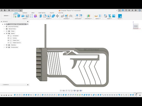 Making a 3D Printed Compliant Blaster