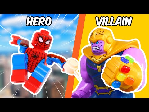 I built a LEGO SUPERHERO UNIVERSE…