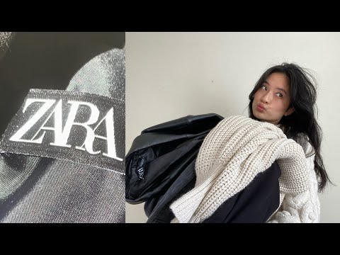 ZARA HAUL | fall & winter basics 2020