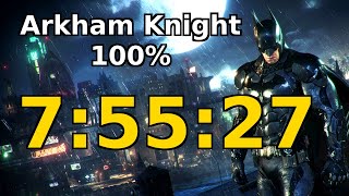 Batman: Arkham Knight Speedrun (100%) in 7:55:27