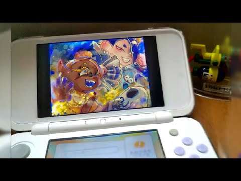 [Draw in 3DS] Deep Cut - Splatoon3 [illutration making]