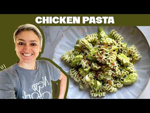 30 minute meals - PESTO CHICKEN PASTA!