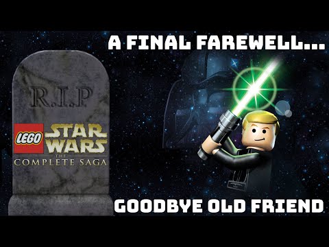 Goodbye LEGO Star Wars: The Complete Saga...