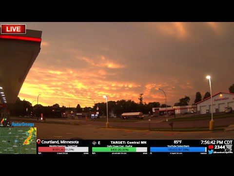 Minnesota Storm Chase - Live Stream Archive