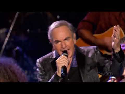 Neil Diamond sings "Forever in Blue Jeans" Live in Concert Hot August Night III 2012 HD 1080p