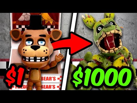 $1 VS $1000 FNAF Mystery Figure