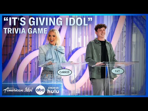 Carrie Underwood WINS “It’s Giving Idol” Game Show – Hilarious Moment with Superfan Pat!