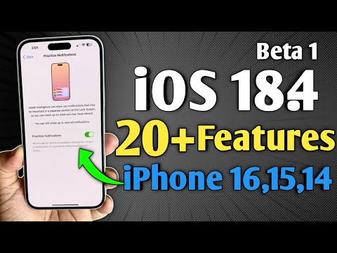 iOS 18.4 Beta 1 - 20+ New Features