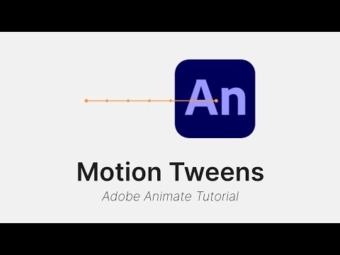 How to use Motion Tweens - Adobe Animate CC Tutorial