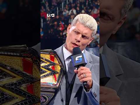 Who will battle Cody Rhodes at #WrestleMania?! 👀 #WWE #SmackDown