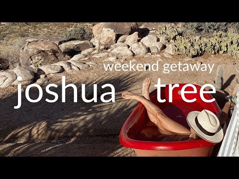 JOSHUA TREE, CALIFORNIA WEEKEND GETAWAY TRAVEL VLOG 2020 (with Incredible Airbnb)!