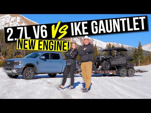 The New 2.7L V6 Ford Ranger Takes On the World’s Toughest Towing Test!