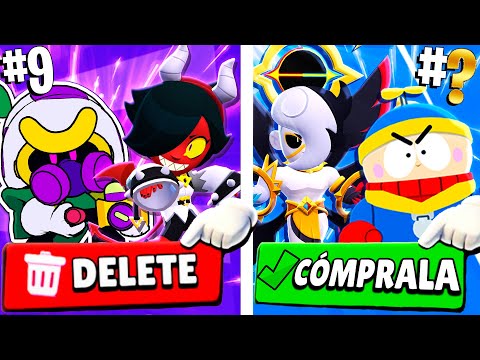 😈 ¡SON ARTE! - LAS 31 SKINS QUE DEBES ✅ Y NO DEBES COMPRAR ESTA NUEVA TEMPORADA DE BRAWL STARS ❌