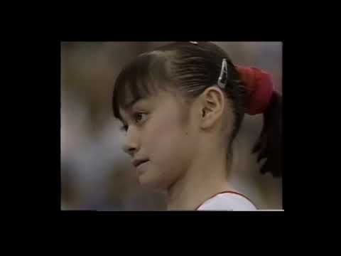 小菅麻里 Kosuge Mari (JPN) 1991 World Championships UB TF