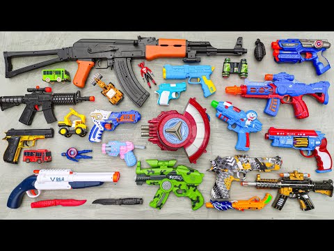 Shoot Plastic Nerfgun Like * Watergun, Soft Bullet, Sniper, Ak47, M16, Machine Gun, Nerf 264