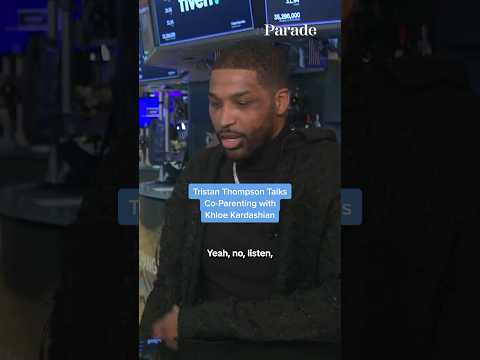 Tristan Thompson on Co Parenting with Khloe Kardashian