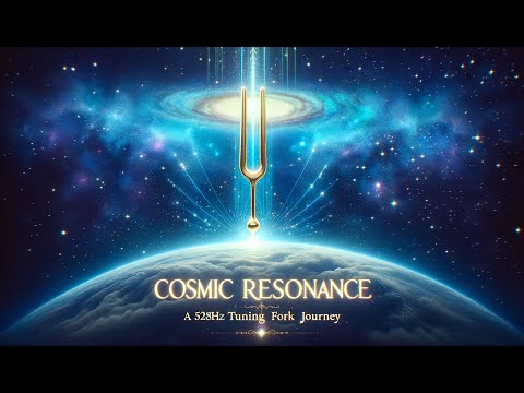 Eternal Echoes: A 528Hz Tuning Fork Voyage into Cosmic Serenity