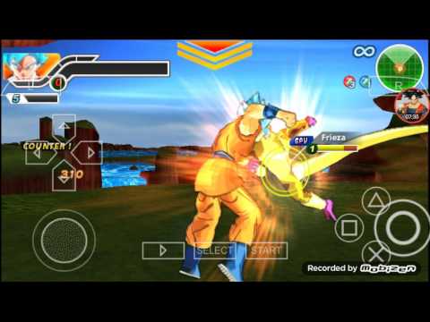 Goku super sayajin blue vs Golden Frieza dragon ball z tenkaichi tag team