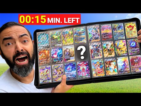 Complete Set in 48-Hours or Lose It All (RISKY Pokémon Card CHALLENGE)