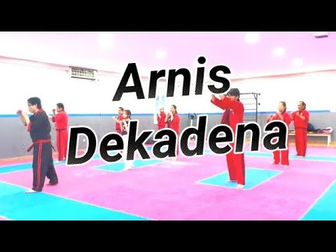 Panuntukan-dekadena arnis kids training of Filipino Martial Arts