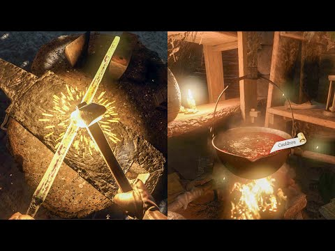 Kingdom Come Deliverance 2 - Blacksmithing and Alchemy Gameplay (FULL GAME 2025)