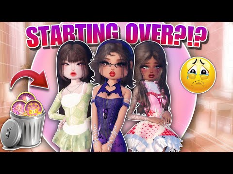 *STARTING OVER* In Dress To Impress As A NEW MODEL Part TWO!! (Roblox)