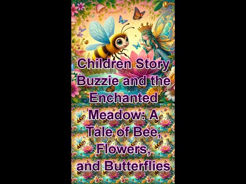 Buzzie and the Enchanted Meadow A Magical Children's Story of Bees, Flowers, and Butterflies