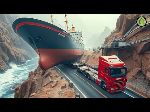 Extreme Dangerous Transport Skill Operations Oversize Truck | Biggest Heavy Equipment Machines #30