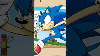 Why Is Sonic FAST??? #sonic #shadow #sonicthehedgehog #shorts