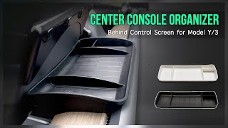 Organizer Behind Screen for Tesla Model Y/3 #modely #modelyaccessories #model3accessories