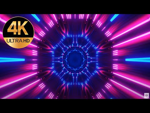 7 hour Tv 4k Spark lights Blue pink Metallic color Relaxing Abstract Background  Video, screensaver