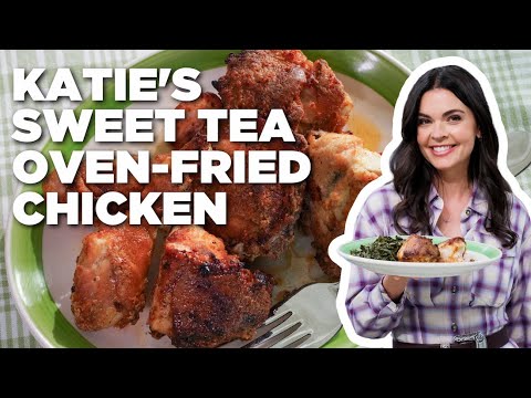 Katie Lee Biegel's Classic Sweet Tea Oven-Fried Chicken | The Kitchen | Food Network